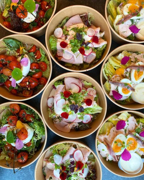 healthy lunch by Dames Dietz catering